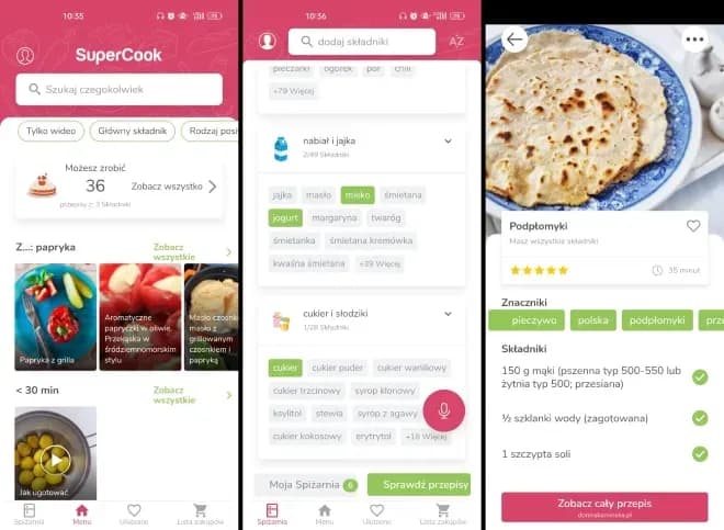 Najlepsze aplikacje do gotowania z tym, co masz w lodówce - porównanie