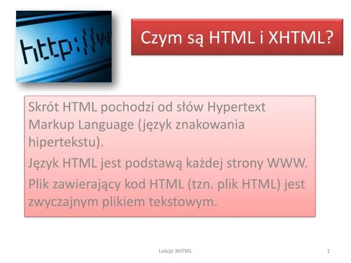 Podstawowe funkcje HTML i XHTML: Kluczowe różnice i zastosowania