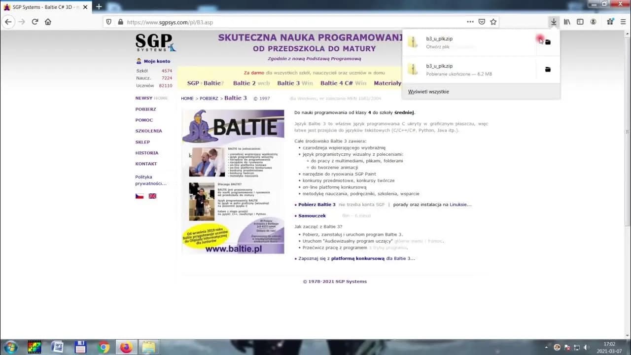 Jak pobrać Baltie 3: Instrukcja instalacji dla dzieci krok po kroku