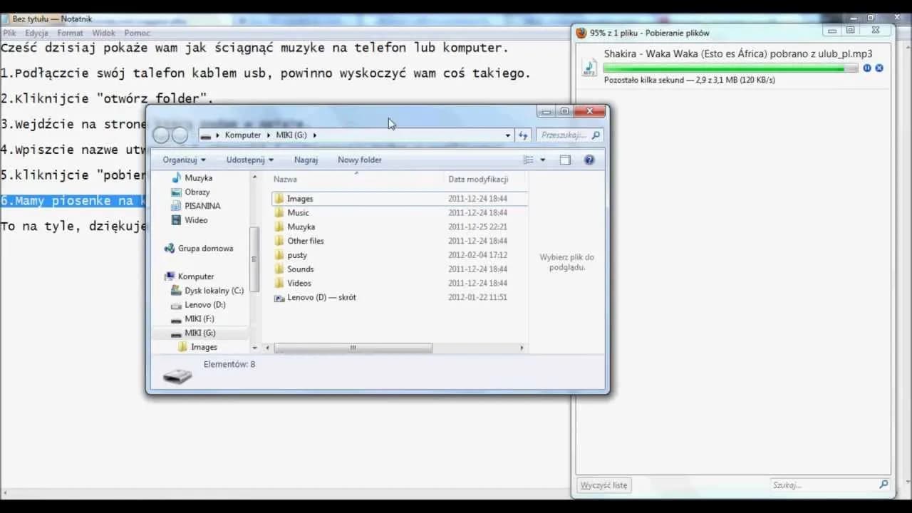 Jak pobrać muzykę na telefon przez USB - szybki i prosty sposób